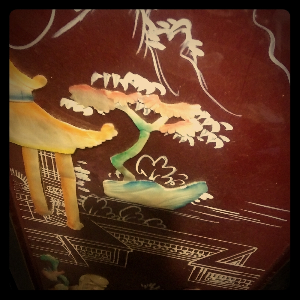 vintage asian wall art